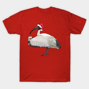 Bogan Bird Xmas T-Shirt